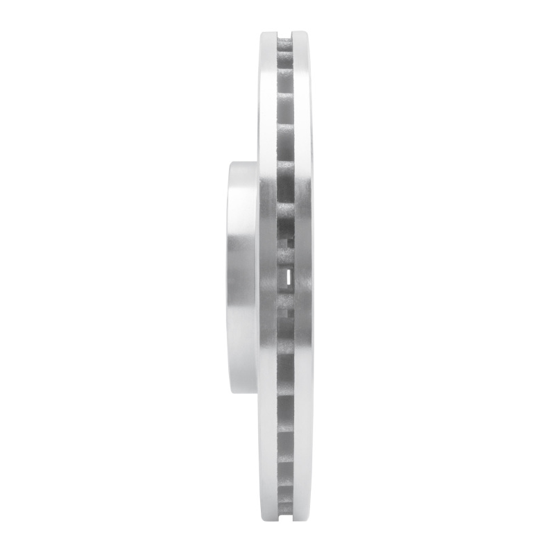 Mercedes-Benz ML550 Brake Rotor (1) - Front Left - R1 Concepts - Drilled & Slotted - Silver - `06-`12